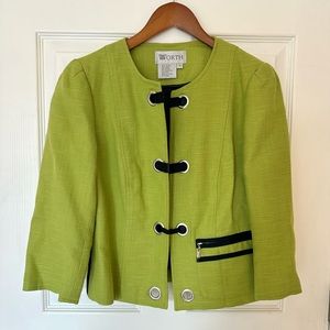 Worth Lime Green Jacket